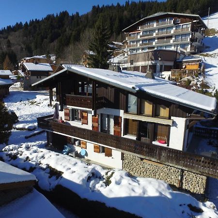 Ferienwohnung Six-Deniers Les Gets Exterior foto