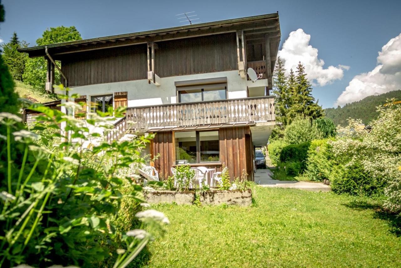 Ferienwohnung Six-Deniers Les Gets Exterior foto